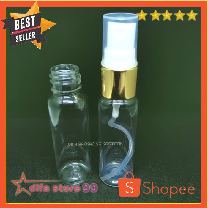 Jual Botol Spray 30ml Neck Gold Body Natural Emas Minimal 5pcs Paket Isi 10 Pcs Shopee 6588