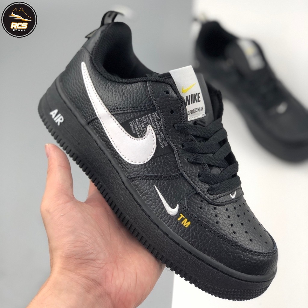 Sepatu nike air force 1 clearance black