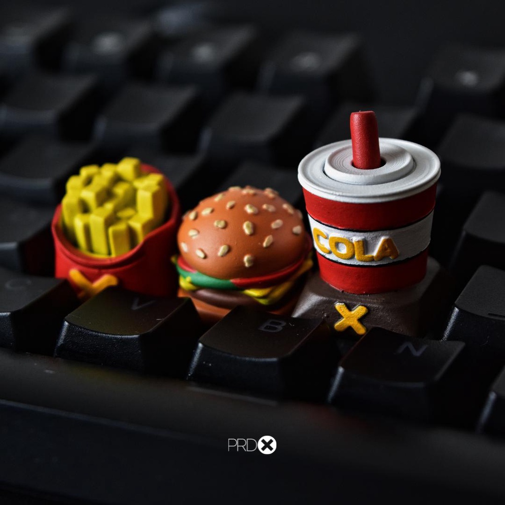 Jual PRDX Artisan Fast Food Collection - Keycaps | Shopee Indonesia