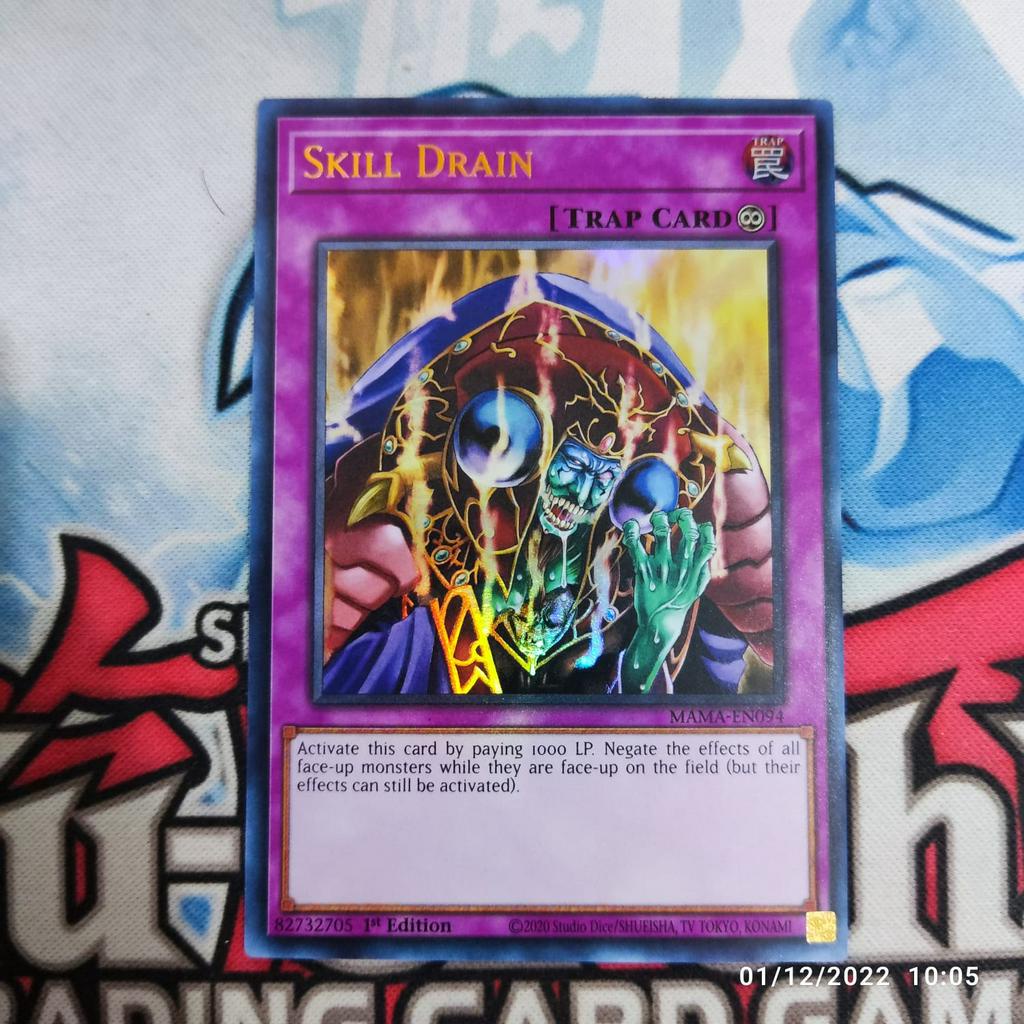 Jual yugioh skill drain MAMA ultra rare 1st original Shopee Indonesia