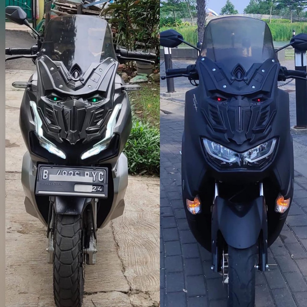 Jual VISOR TRANSFORMER NEW NMAX 2020 DAN ADV150 (ADA LAMPU LED ...