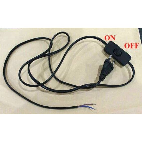 Jual Kabel On Off Kabel Lampu dengan Steker dan Saklar | Shopee Indonesia