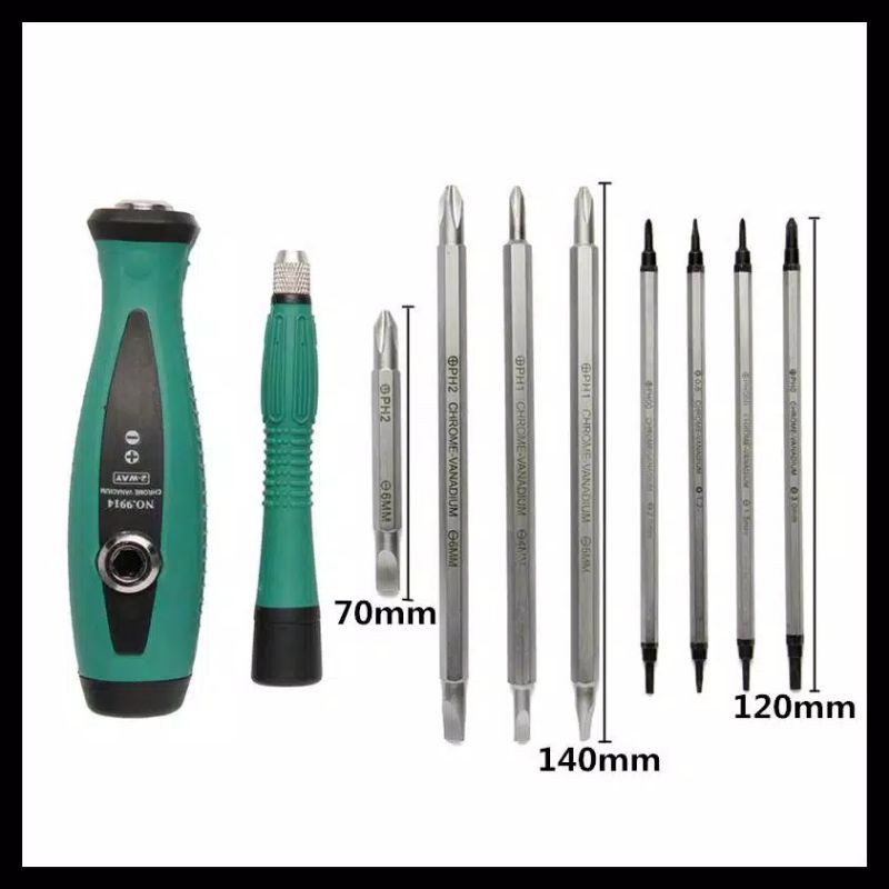 Jual Obeng Set Reparasi 10 in 1 - 8028 | Shopee Indonesia