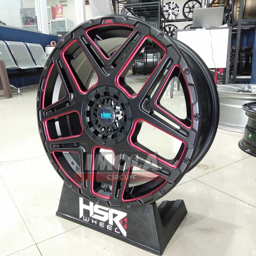 Jual Pelek mobilio ring 17 HSR wheel KONGA R17 lebar velg 7,5 baut ...