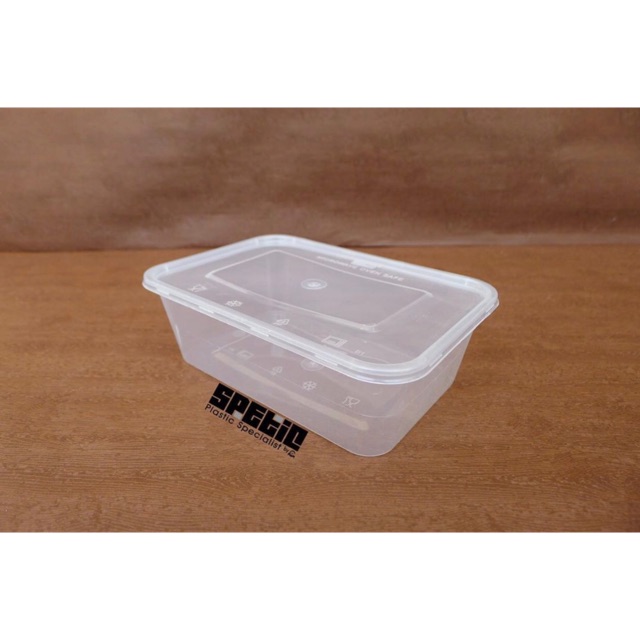 Jual (25pc) Tepak Makan 750ml / Tempat Nasi 750ml / Packaging Nasi ...