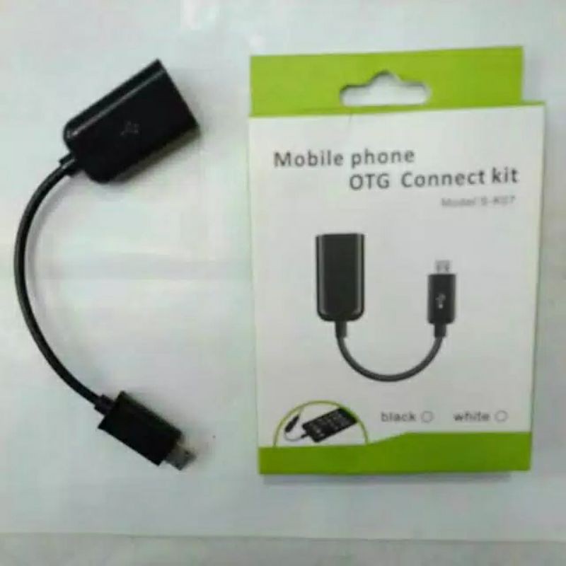 Jual Kabel otg // mobile phone OTG connect kit | Shopee Indonesia