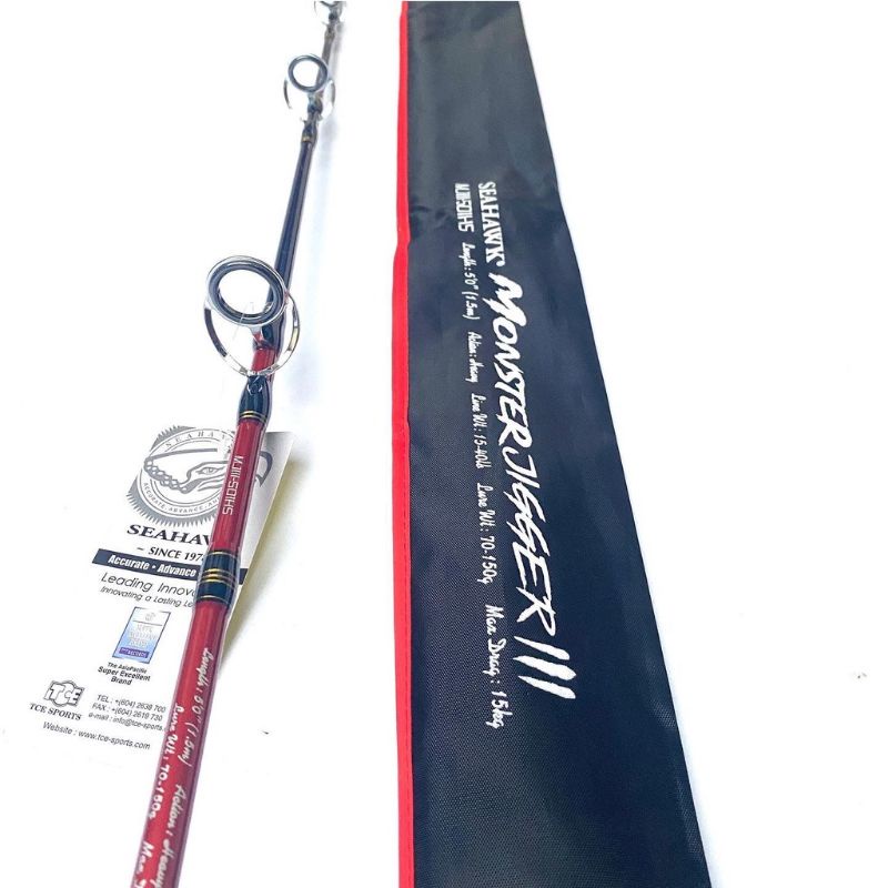Jual JORAN JIGGING ONE PIECE SEAHAWK MONSTER JIGGER III 180 | Shopee ...