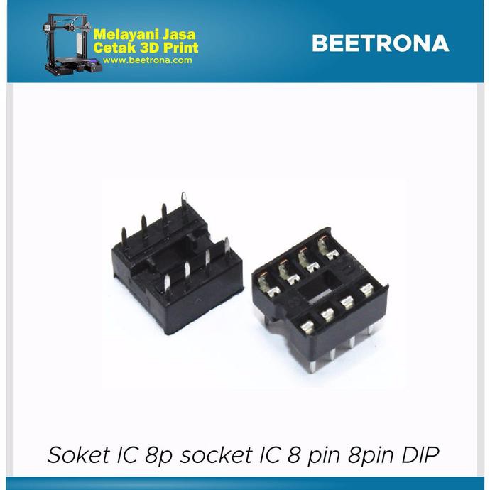 Jual Soket IC 8p socket IC 8 pin 8pin DIP beetron65 dijamin | Shopee ...