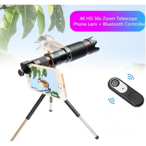 Jual SOHA LNZ-002 Lensa HP 36X Optical Zoom 4K HD Telescope Camera Lens ...