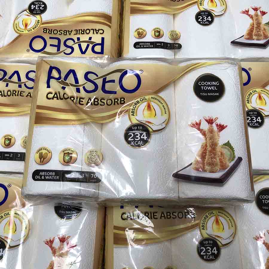 Jual PASEO DAPUR TISSUE TISU TIPTOP 3 ROLL KITCHEN TOWL MURAH | Shopee ...