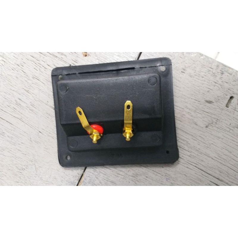 Jual Panel Terminal Box Speaker Biding Post 9 x 8 cm Kuningan | Shopee ...