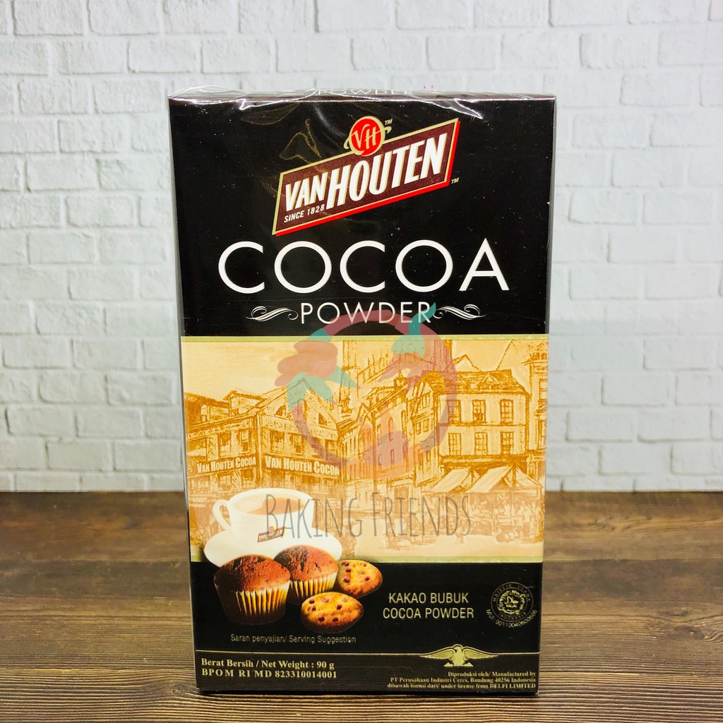 Jual Cocoa Powder Van Houten Gr Coklat Bubuk Van Houten Shopee Indonesia