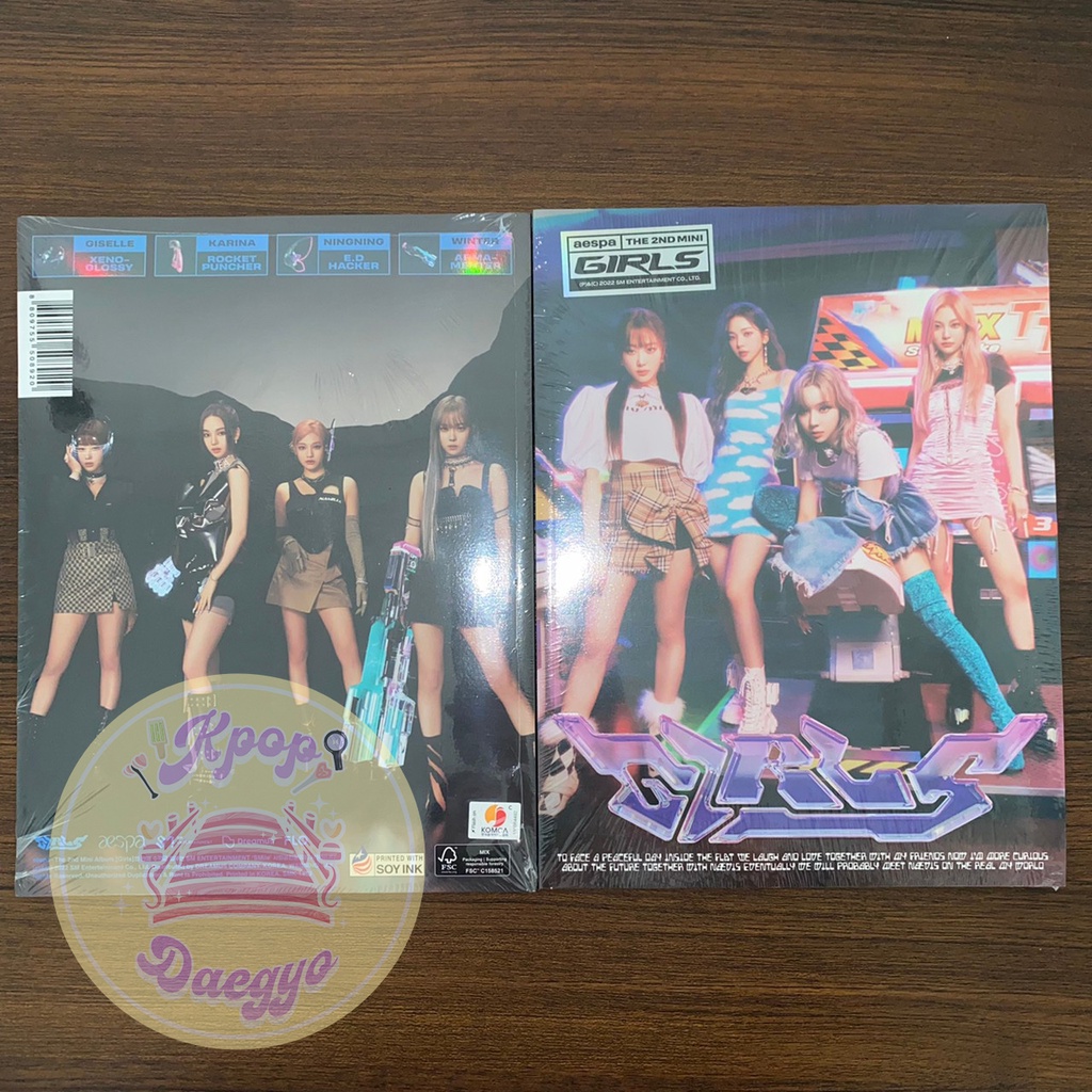 Jual Aespa Mini Album Vol Girls Real World Kwangya Ver Sealed