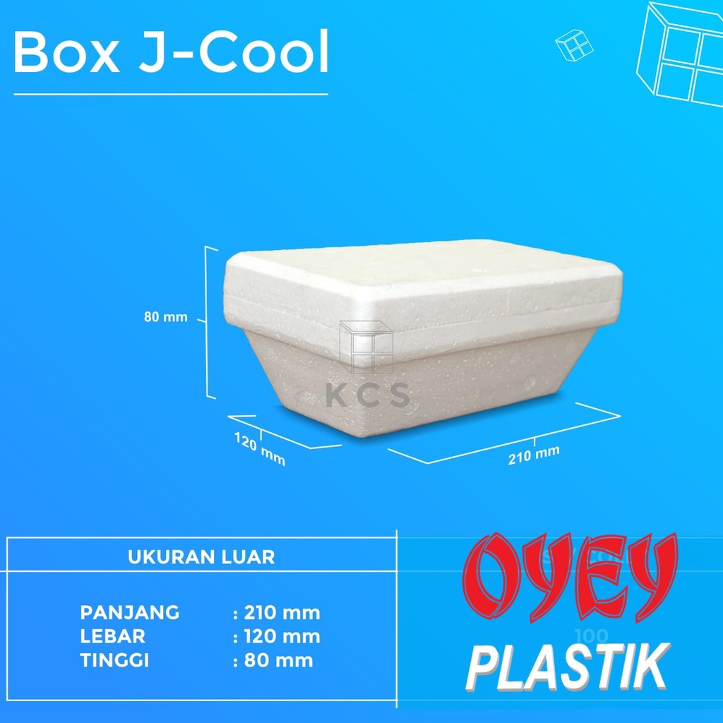 Jual Styrofoam box Jcool Sterofom stereofoam box es krim Shopee