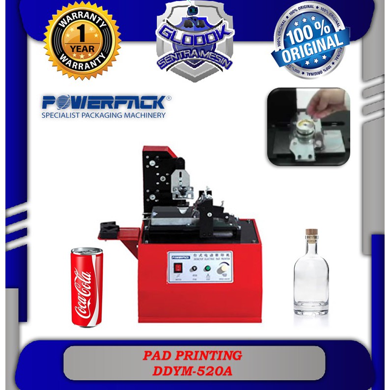 Jual mesin coding cetak logo - mesin pad printing DDYM-520A POWERPACK ...