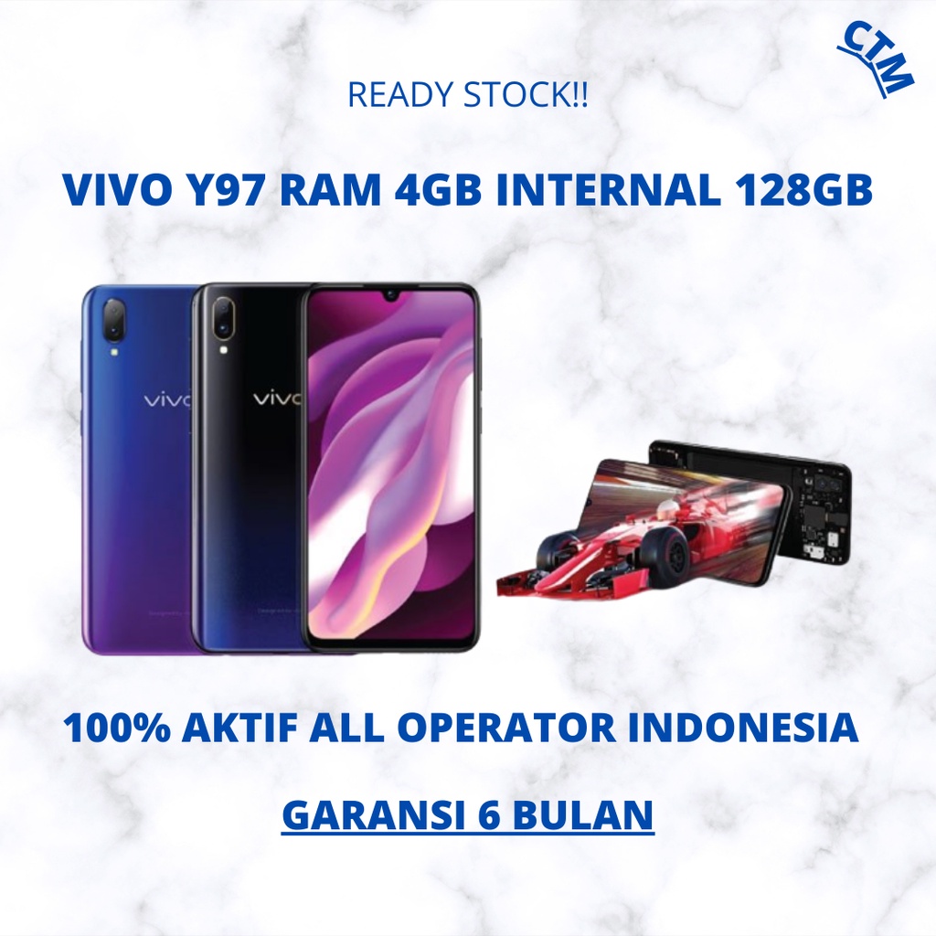 Jual Vivo Y97 Ram 4GB Internal 128GB - New Garansi | Shopee Indonesia