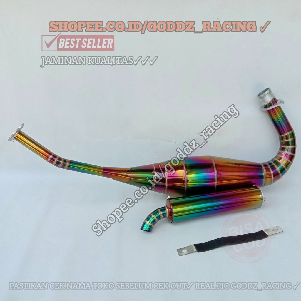 Jual Kawasaki RR150/ Double R Racing Exhaust/ ZX150 Racing Ekzos/ Ninja ...