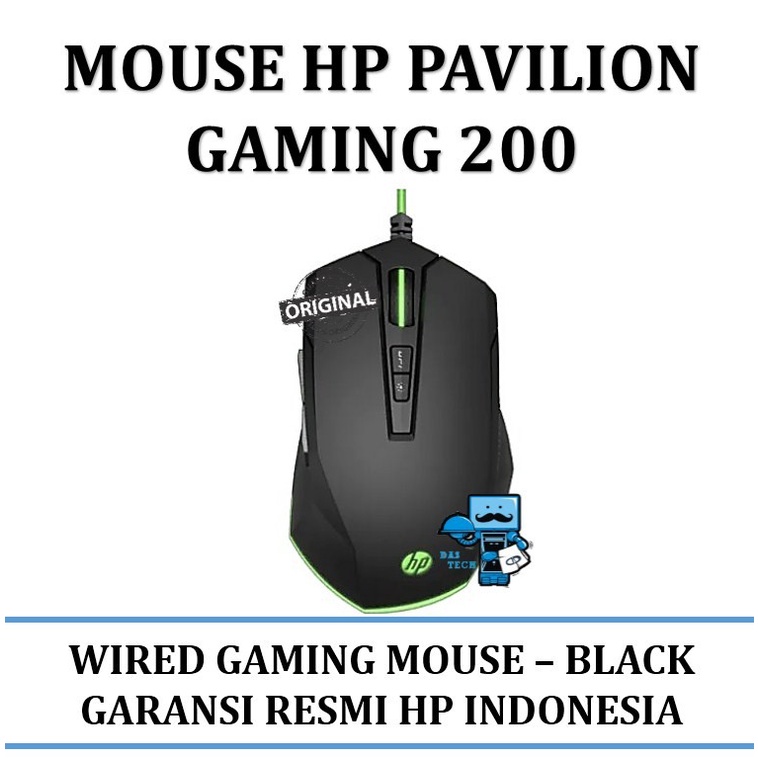 Jual Mouse Gaming HP Pavilion 200 - Garansi Resmi | Shopee Indonesia