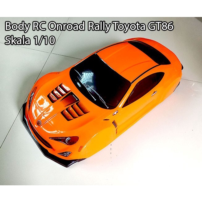 Jual Body RC Onroad Rally Toyota GT86 Skala 1/10 HSP FF Tamiya XV01 ...