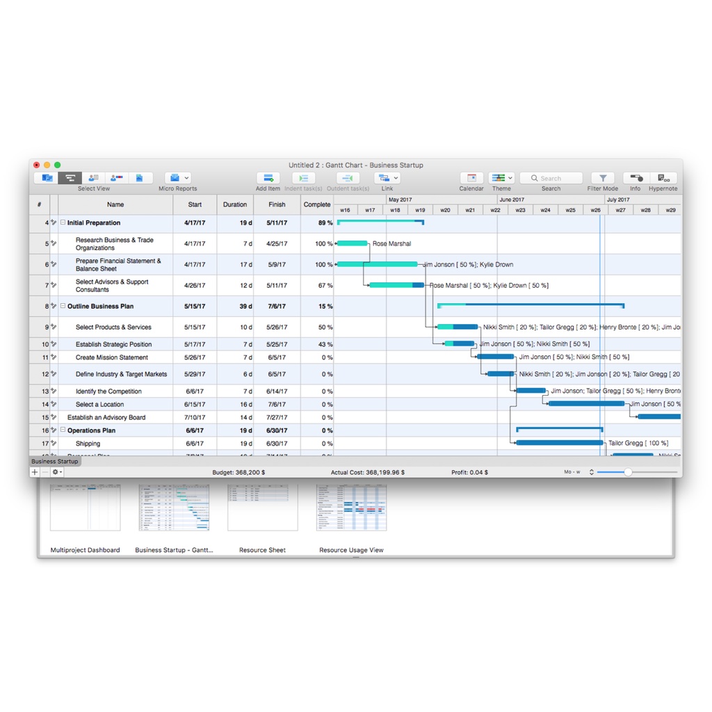 Jual ConceptDraw PROJECT 12 For Mac M1 & Windows (termasuk instalasi ...