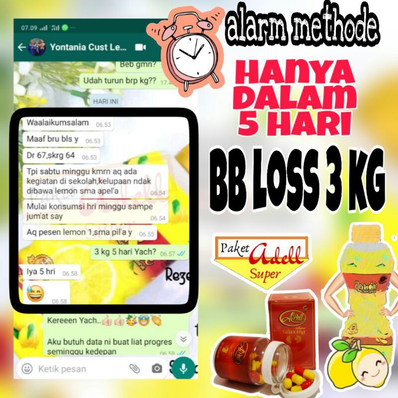 Jual PAKET HEMAT ADELL STEP 2 (kapsul apel step 2+ dlemonie) | Shopee ...