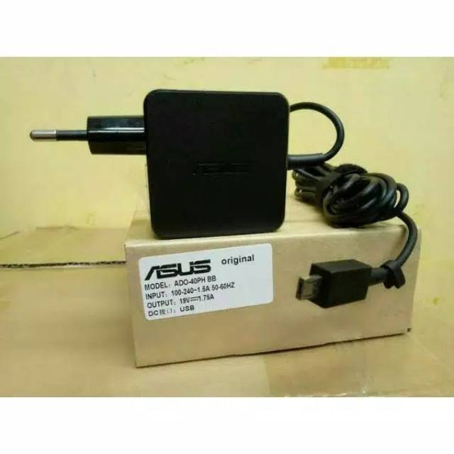 33W AC Adapter Charger For ASUS E200, E200H, E202SA, T100Ha, TP200S – 19V 1.75A W/ Power Cable