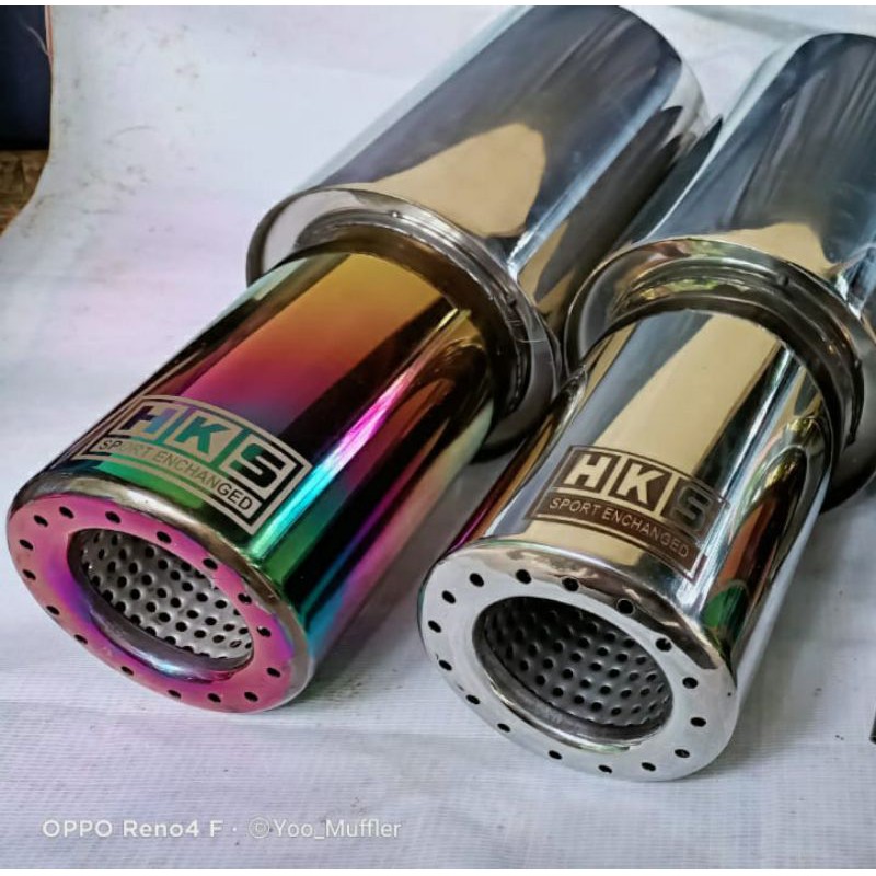 Jual Harga promo knalpot Racing mobil hks gronel | Shopee Indonesia