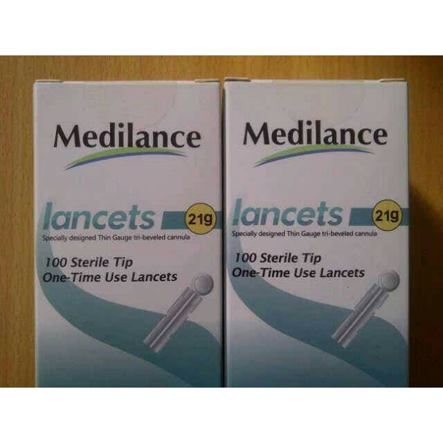 Jual Jarum Bekam isi 100 21G / Blood Lancets 21G Medilance | Shopee ...