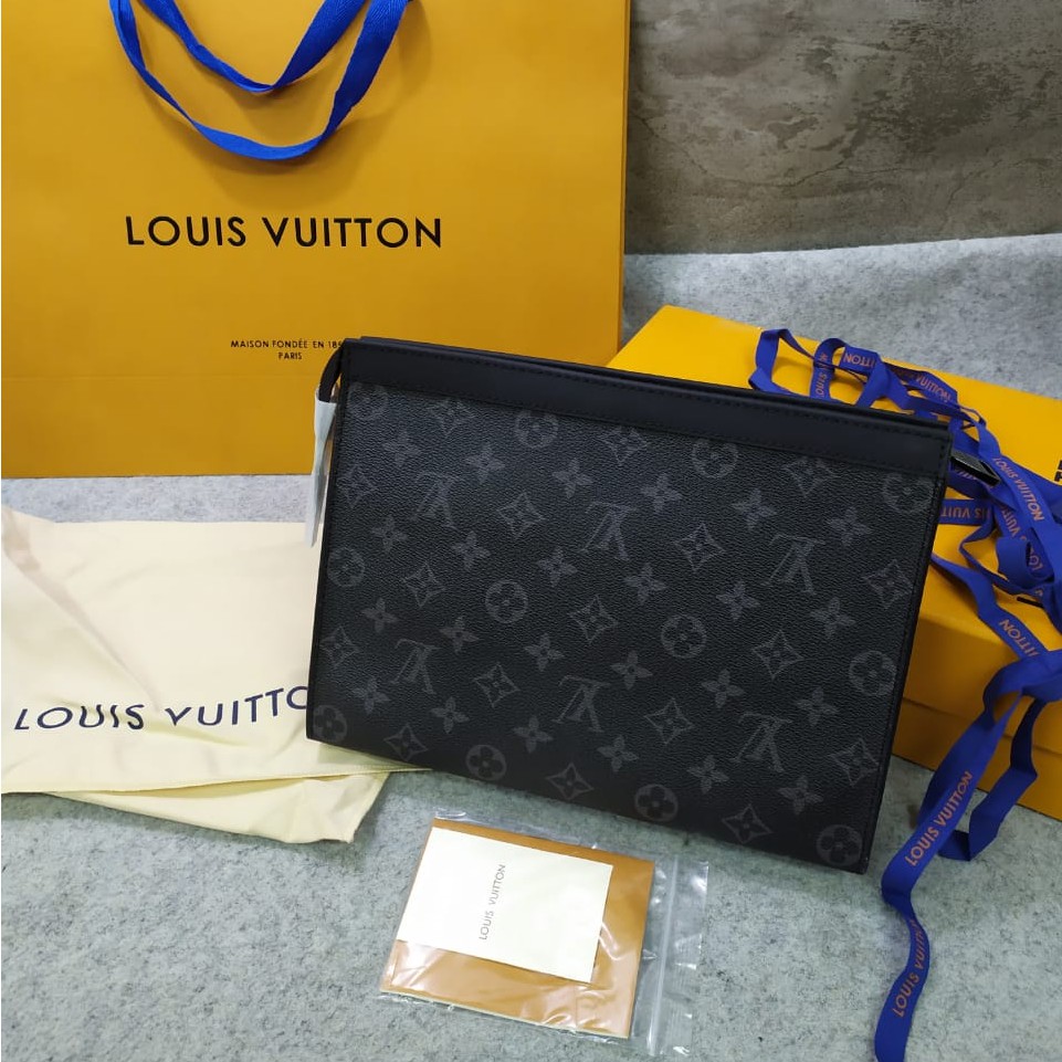 Tas Louis Vuitton damier original, Fesyen Pria, Tas & Dompet , Tas