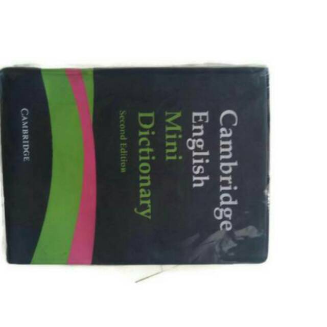 Jual Cambridge Minj English Dictionary 2nd Edition (Original) Shopee Indonesia