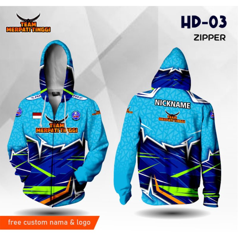 Jual Jersey merpati hoodie merpati tinggi zipper FULLPRINT baju MERPATI