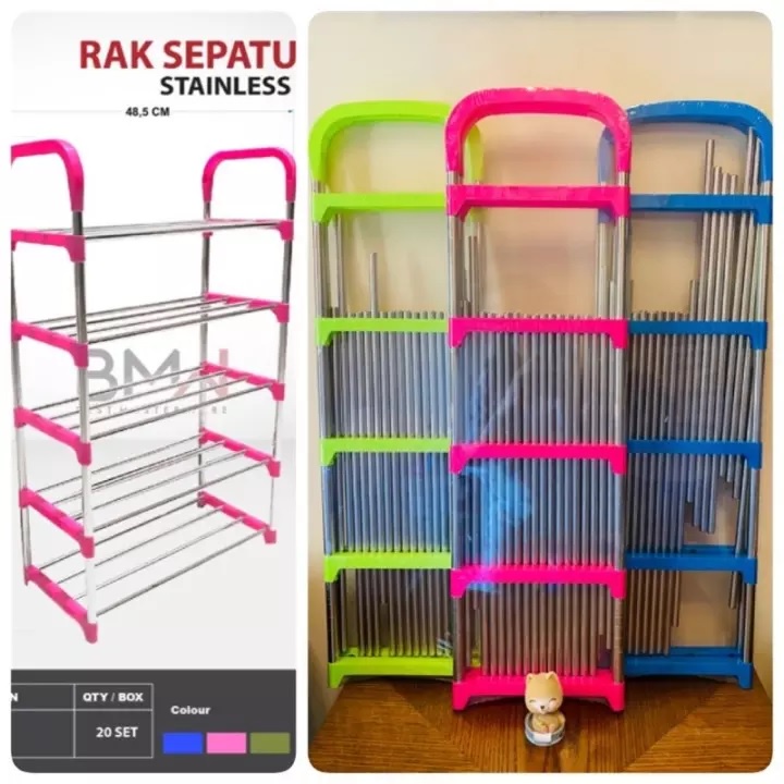 Jual RAK SEPATU 5 SUSUN PRAKTIS | Shopee Indonesia