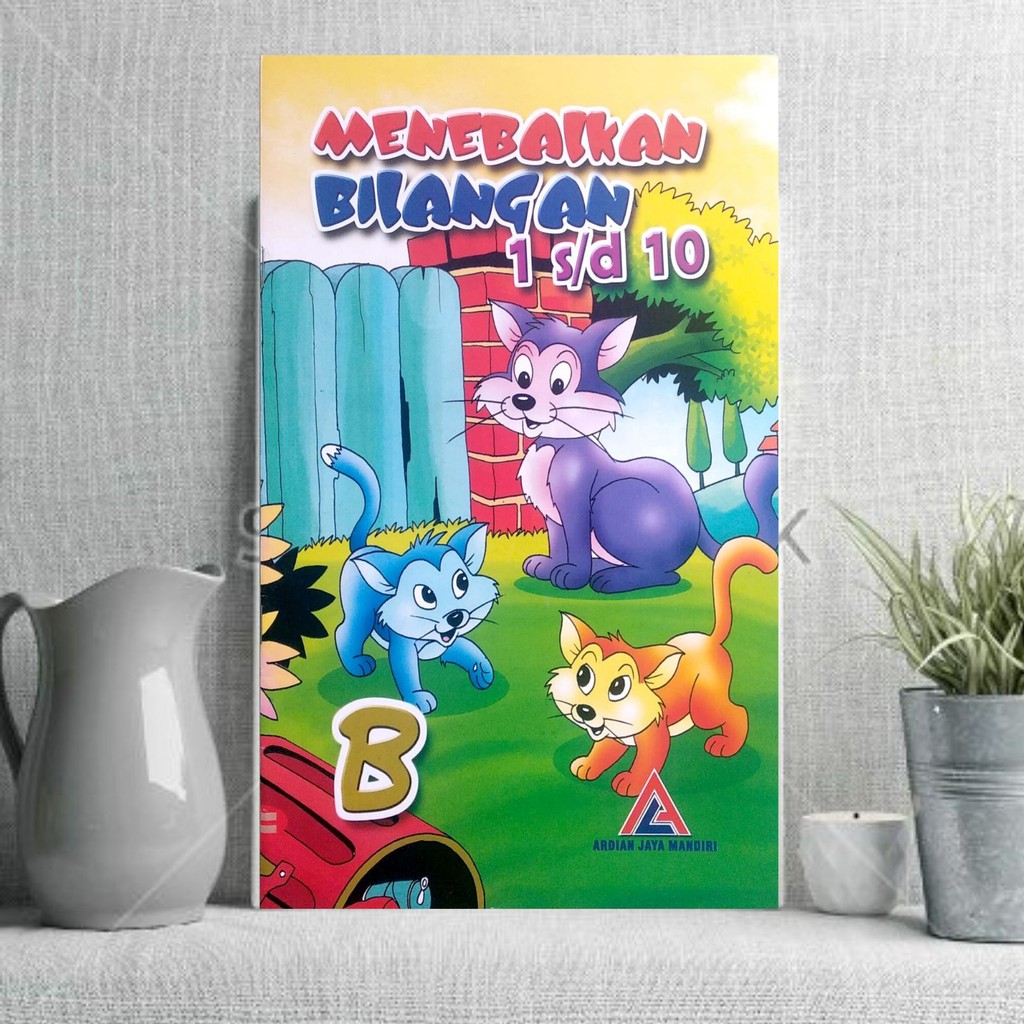 Jual Buku Anak TK Dan PAUD /Menebalkan Bilangan 1 S/d 10 Jilid B ...