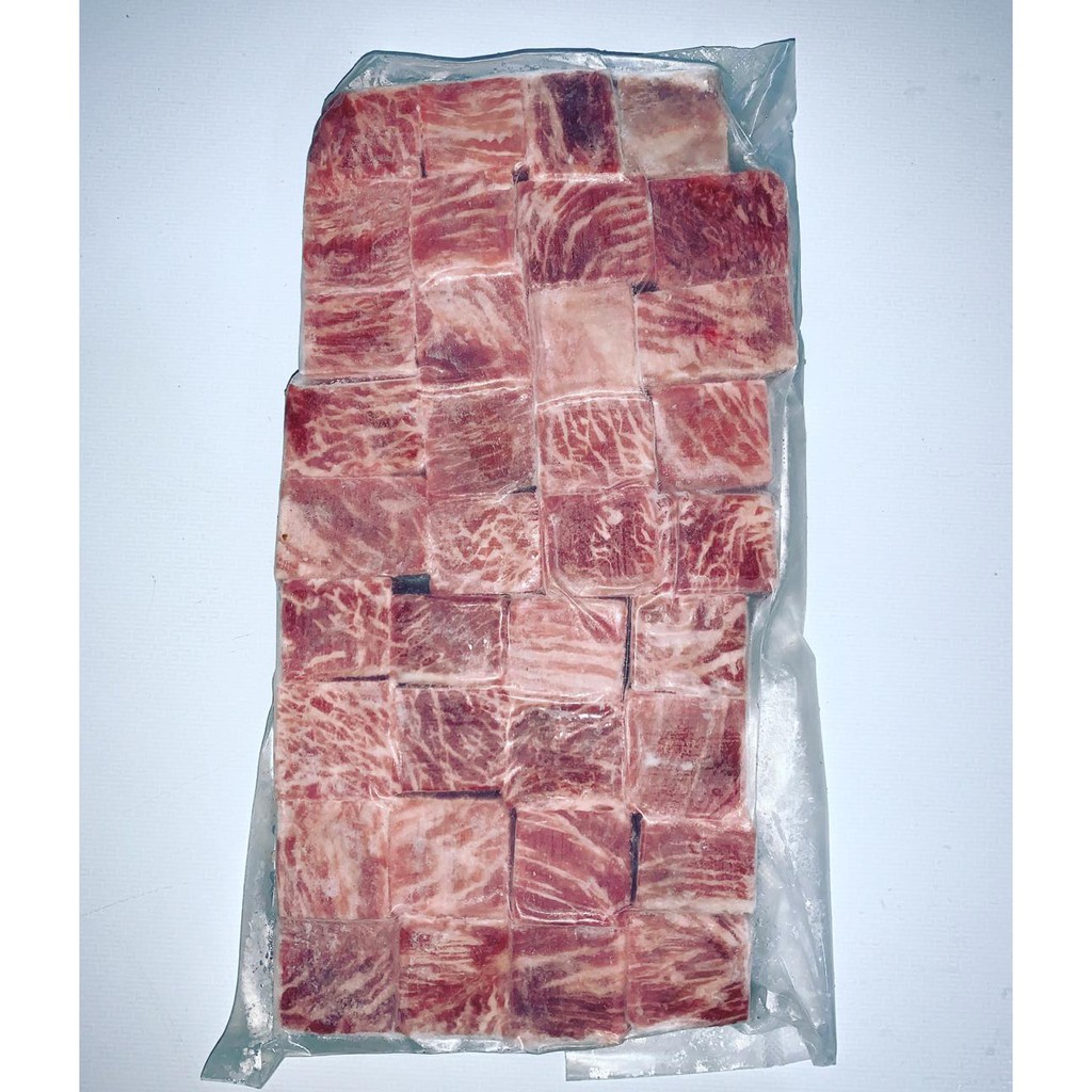 Jual DAGING SAPI CUBE / Saikoro BEEF Meltique / Daging Sapi Cubic (500g ...