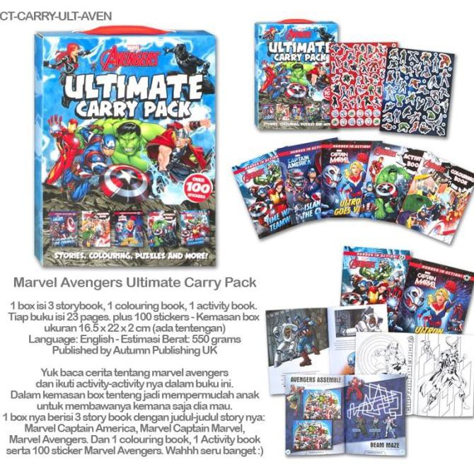 Jual Marvel Avengers Ultimate Carry Pack | Shopee Indonesia
