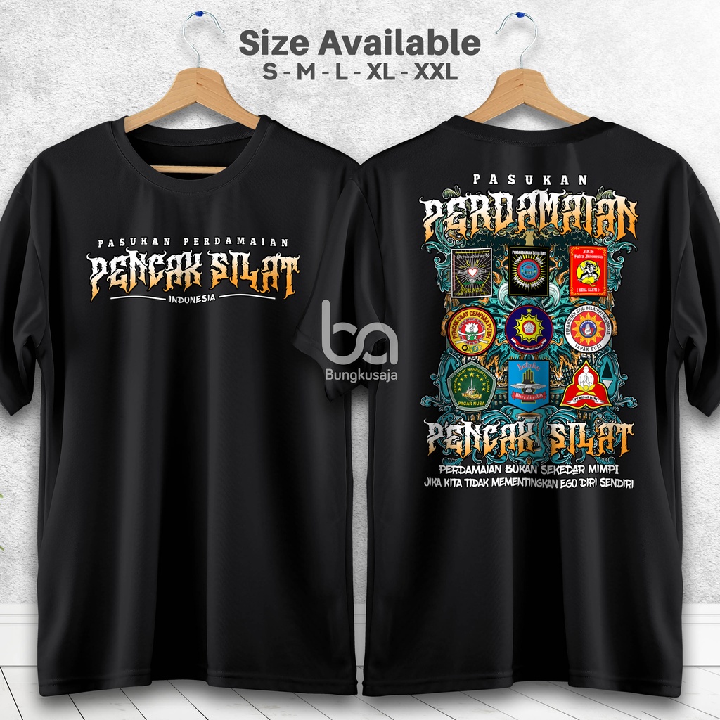 Jual Kaos Perdamaian Pencak Silat Indonesia Ipsi Baju Sedulur Indonesia