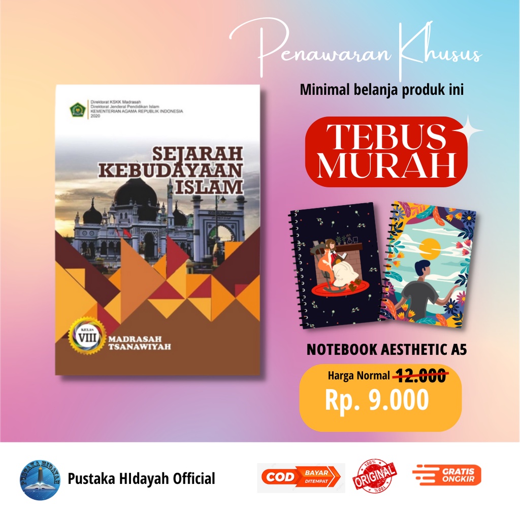 Jual Buku Siswa SEJARAH KEBUDAYAAN ISLAM SKI Kelas 8 Madrasah ...