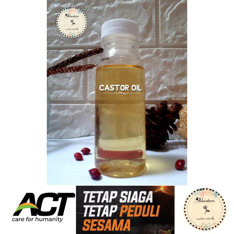 Jual PURE CASTOR OIL / Minyak Jarak Murni / Penumbuh Rambut 100ml ...