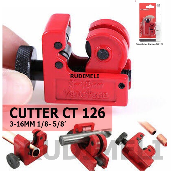 Jual CUTTER PIPA TEMBAGA UKURAN 1/8 SAMPAI 5/8 CT-126 | Shopee Indonesia