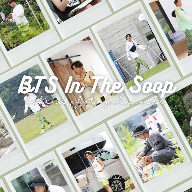 Jual BTS In The Soop Polaroid (Hoseok/JHope version) Shopee Indonesia