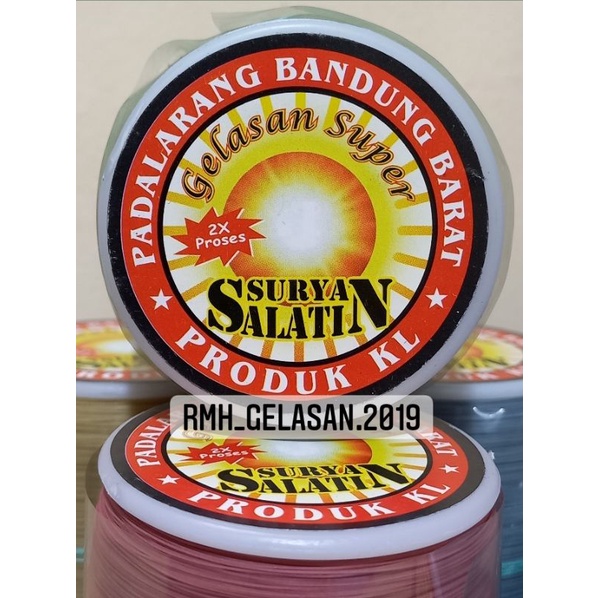 Jual gelasan Surya Salatin kimia Original 2x proses (warna-warna muda ...