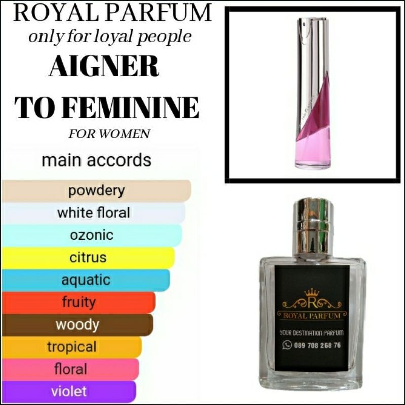 ROYAL PARFUM AROMA AIGNER TOO FEMININE 35 ML