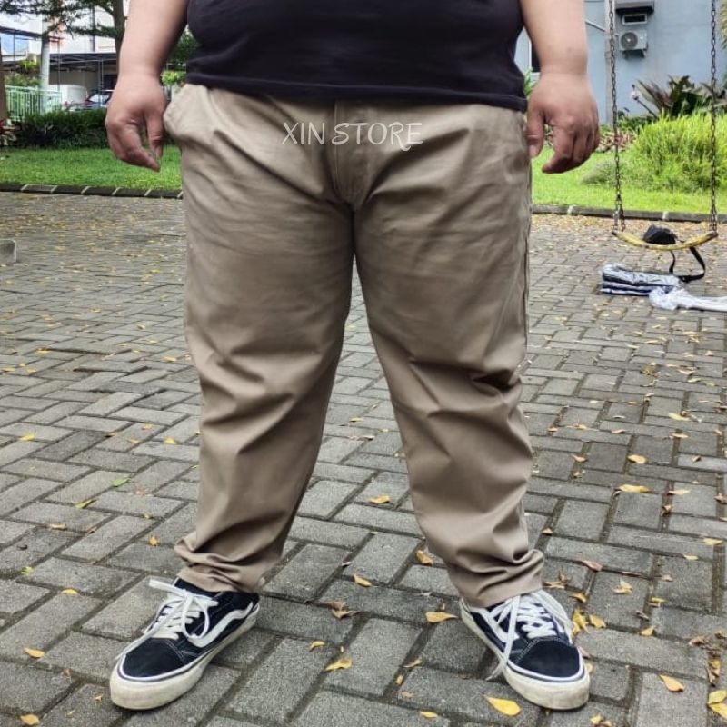 Jual BIG SIZE - Celana Chino Pria Ukuran Jumbo - Bigg Size Original ...