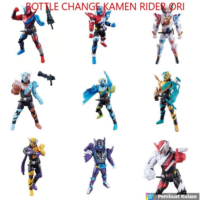 Jual Kamen Rider Figure Build Bottle Change Rider Build Figure Kamen ...