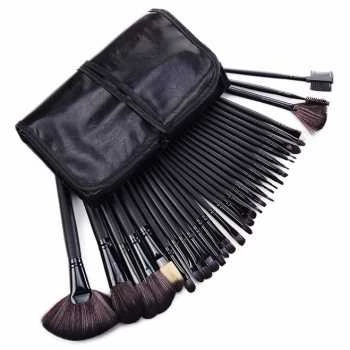 Kuas Make Up Set Cosmetic Brush Make Up 32 Set Dengan Pouch Set Makeup Brush MAG5168 FREE POUCH