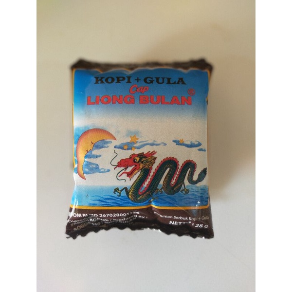 Jual Kopi Gula Cap Liong Bulan Isi 20 Pcs Kopi Khas Bogor Shopee