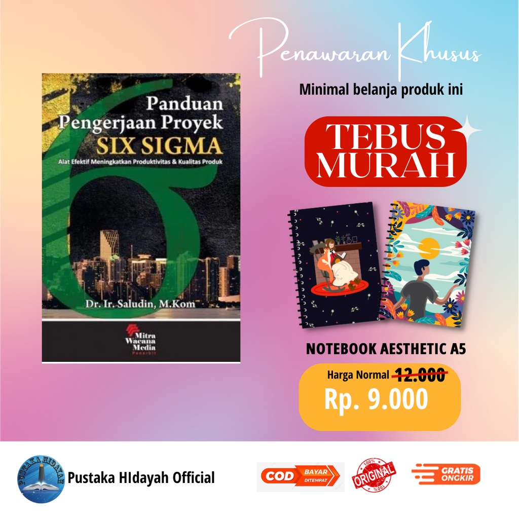 Jual Buku Panduan Pengerjaan Proyek Six Sigma - Saludin | Shopee Indonesia