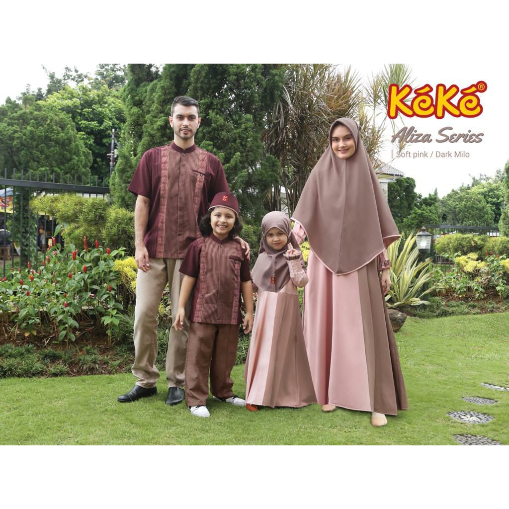 Jual Kekesumut SRS 02 Baju Busana Muslim Sarimbit Keluarga Keke Busana