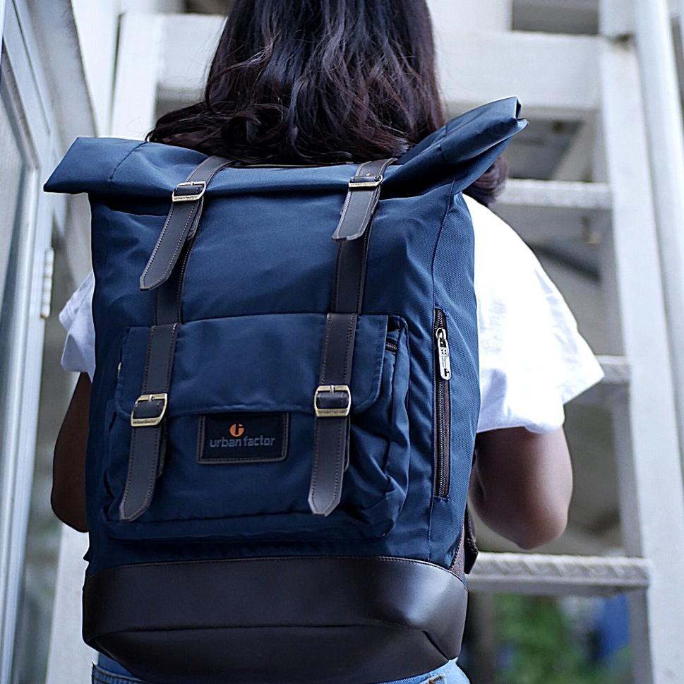 Jual {CODE QR528} Tas Ransel Laptop Pria Wanita Water Resistan BACKPACK ...
