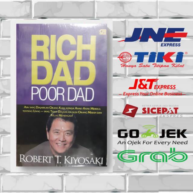 Jual Buku Rich Dad Poor Dad Robert T Kiyosaki Shopee Indonesia